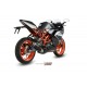 Sistem de evacuare complet 1x1 MIVV GP KT.016.L2S carbon