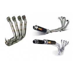 Sistem de evacuare complet 1x1 MIVV GP KT.016.LXB steel black Sistem de evacuare complet 1x1 MIVV GP KT.016.LXB steel black