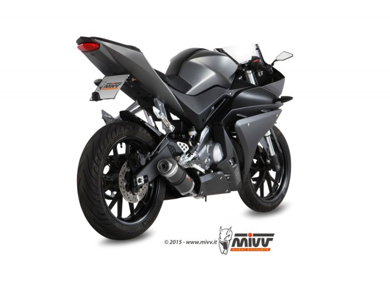 Sistem de evacuare complet 1x1 MIVV GP Y.047.L2S carbon d105