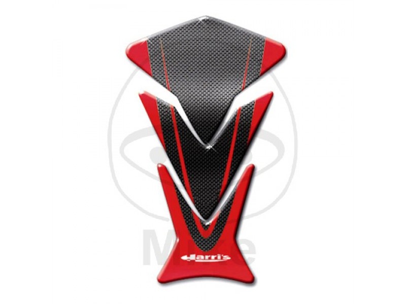 Tank protector JMT carbon red 200 X 115 mm