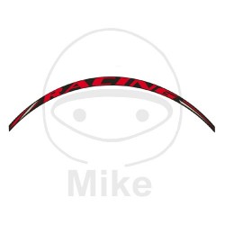 Wheel rim sticker JMT racing reflective red Wheel rim sticker JMT racing reflective red