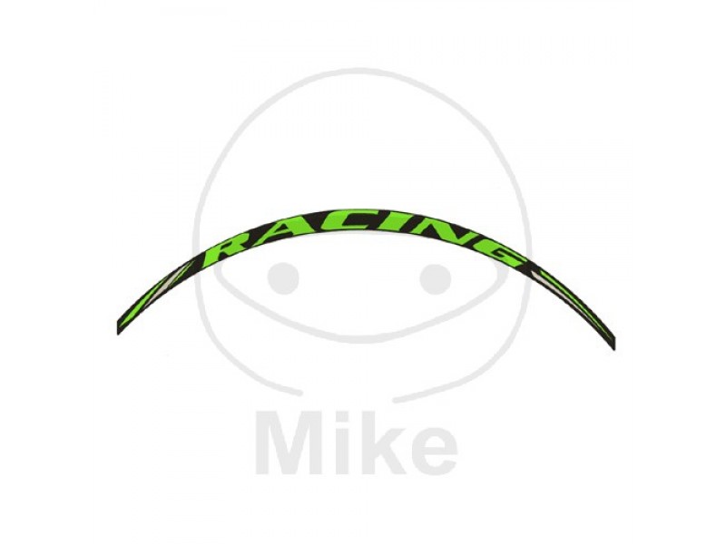 Wheel rim sticker JMT racing verde Wheel rim sticker JMT racing verde