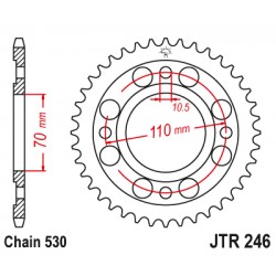 Foaie spate JT JTR 246-35 35T, 530 Foaie spate JT JTR 246-35 35T, 530