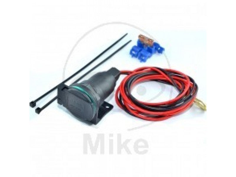 Cigarette lighter socket JMT ZA02 with spring loaded cap