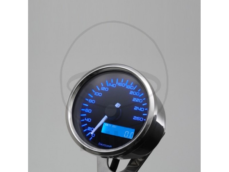 Electrical speedometer JMT DAYTONA VELONA 361-510 diameter 60mm Electrical speedometer JMT DAYTONA VELONA 361-510 diameter 60mm