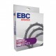 Set placi de frictiune ambreiaj EBC CKF1170 carbon