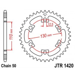 Foaie spate JT JTR 1420-40 40T, 530 Foaie spate JT JTR 1420-40 40T, 530