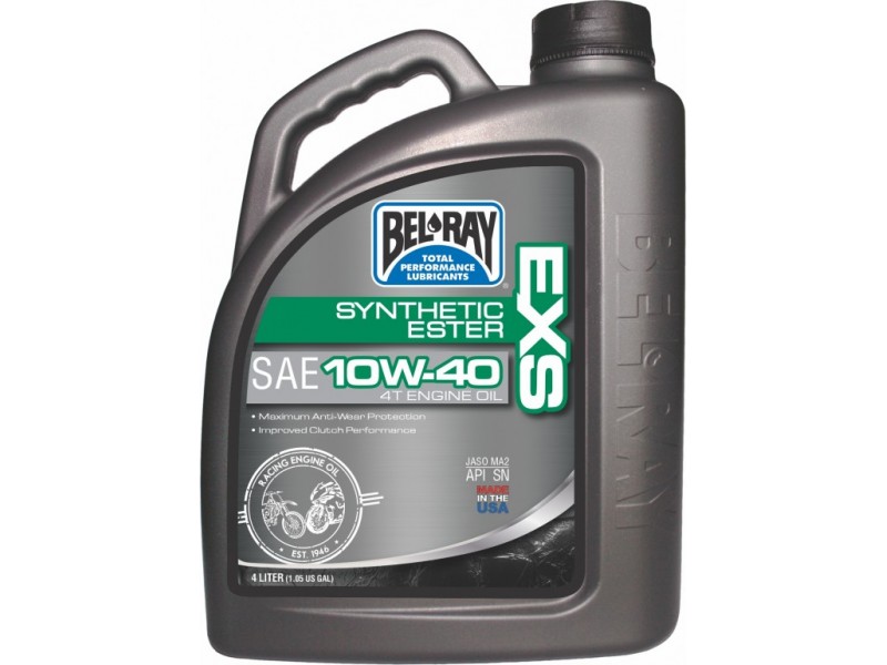 Ulei de motor Bel-Ray EXS FULL SYNTHETIC ESTER 4T 10W-40 4 l