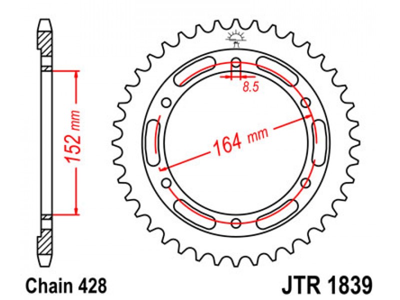 Foaie spate JT JTR 1839-56 58T, 428 Foaie spate JT JTR 1839-56 58T, 428