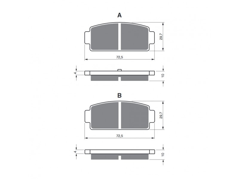 Placute de frana GOLDFREN 362 S3 Placute de frana GOLDFREN 362 S3