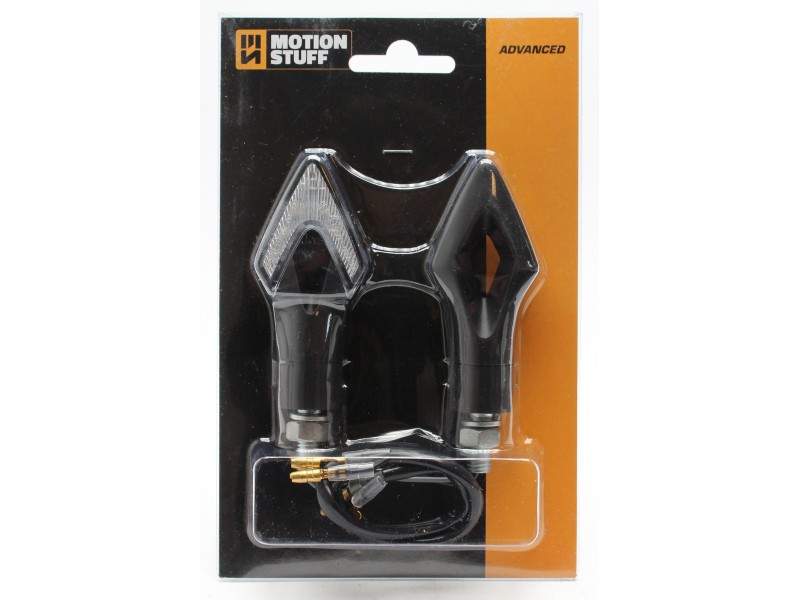 Semnale LED (2 buc) MOTION STUFF ARROW Negru