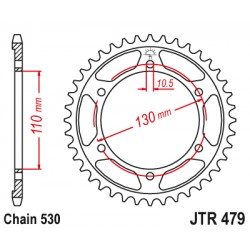 Foaie spate JT JTR 479-43 43T, 530 Foaie spate JT JTR 479-43 43T, 530