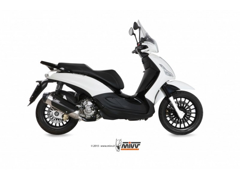 Full exhaust systém 1x1 MIVV C.PG.0019.K otel inoxidabil