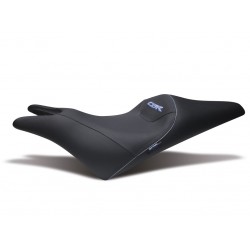 Scaun confort SHAD SHH0B6201 negru, cusaturi albastre Scaun confort SHAD SHH0B6201 negru, cusaturi albastre