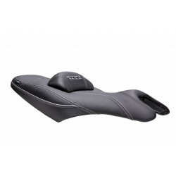 Scaun confort SHAD SHY0T5320 negru, cusaturi albe Scaun confort SHAD SHY0T5320 negru, cusaturi albe