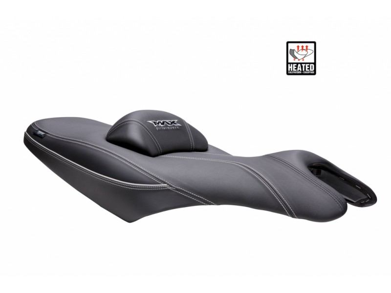 Scaun confort SHAD SHY0T5320H incalzita negru, cusaturi albe Scaun confort SHAD SHY0T5320H incalzita negru, cusaturi albe