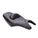 Scaun confort SHAD SHY0T5329H incalzita negru/rosu, cusaturi gri