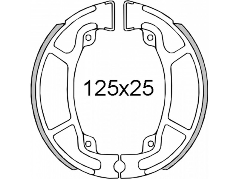 Saboti de frana RMS 225120471 Saboti de frana RMS 225120471