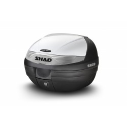 Top case cu capac colorat SHAD SH29 Alb Top case cu capac colorat SHAD SH29 Alb