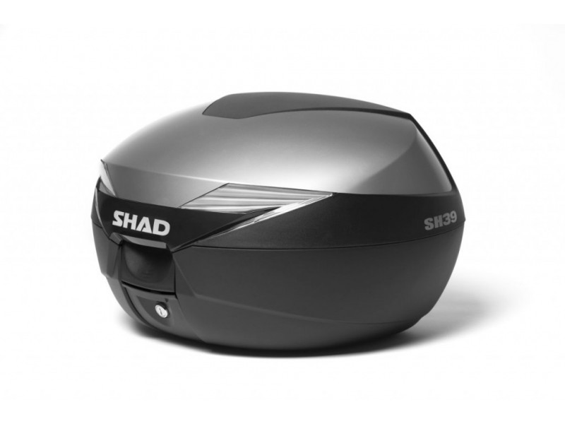 Top case cu capac colorat SHAD SH39 New titanium