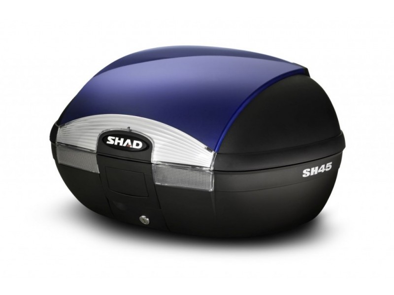 Top case cu capac colorat SHAD SH45 Albastru