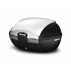 Top case cu capac colorat SHAD SH45 Alb Top case cu capac colorat SHAD SH45 Alb