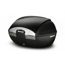 Top case cu capac colorat SHAD SH45 Black metal Top case cu capac colorat SHAD SH45 Black metal