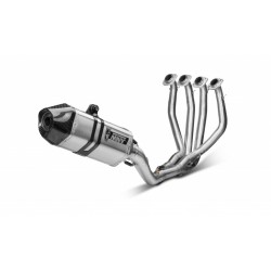 Sistem de evacuare complet 4x2x1 MIVV SPEED EDGE X.KA.0007.SRX Stainless Steel / Carbon cap Sistem de evacuare complet 4x2x1 MIVV SPEED EDGE X.KA.0007.SRX Stainless Steel / Carbon cap