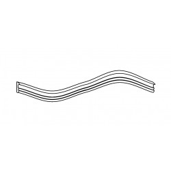 Box seal gasket SHAD 400269/1R 5mm for SH36/SH43 Box seal gasket SHAD 400269/1R 5mm for SH36/SH43