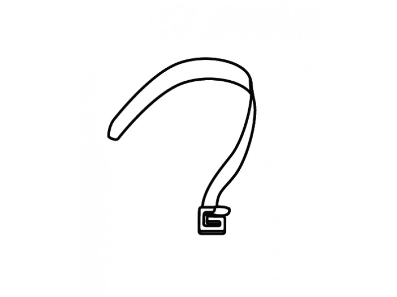 Flexible strap SHAD D1B45CGR for SH45 Flexible strap SHAD D1B45CGR for SH45
