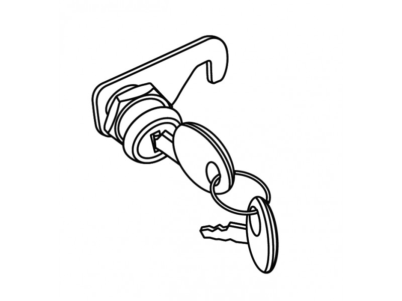 Locking system SHAD 200537R for ATV110/ATV40 Locking system SHAD 200537R for ATV110/ATV40