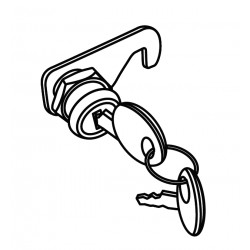 Locking system SHAD 200451R for ATV80 Locking system SHAD 200451R for ATV80
