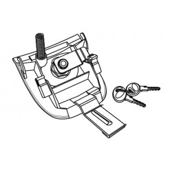 Locking system SHAD D1B29MAR for SH29/SH26 Locking system SHAD D1B29MAR for SH29/SH26