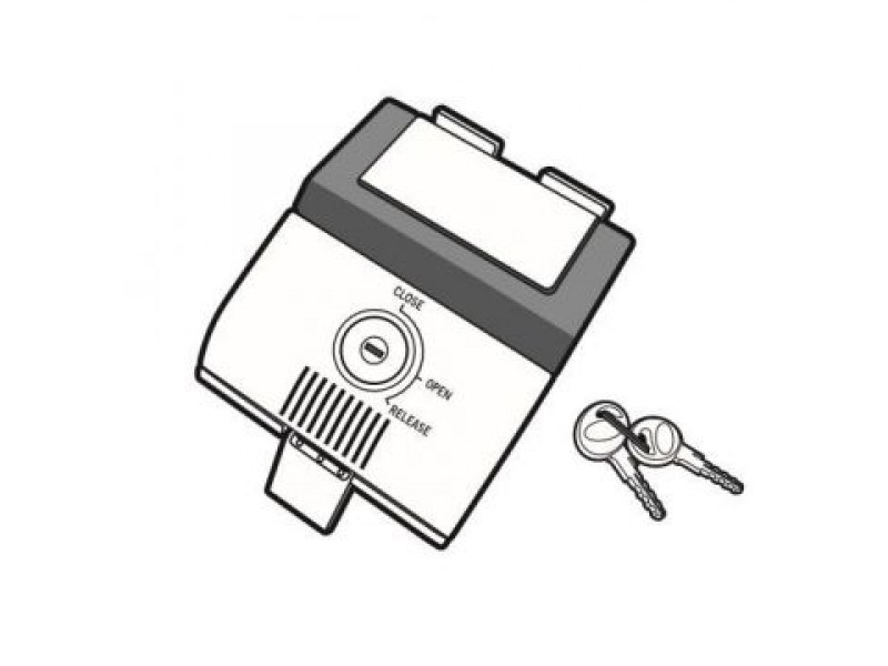 Locking system SHAD D1B481MAR gri inchis for SH48 Locking system SHAD D1B481MAR gri inchis for SH48