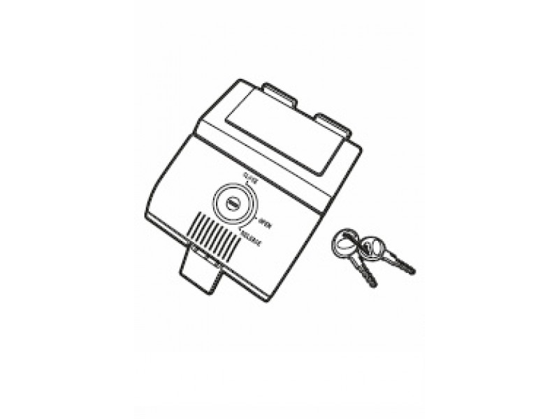 Locking system SHAD D1B50MAR for SH50 Locking system SHAD D1B50MAR for SH50