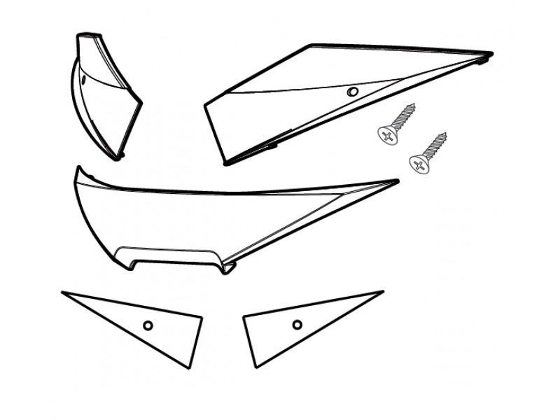 Benzi reflectorizante SHAD D1B39CAR for SH39 Benzi reflectorizante SHAD D1B39CAR for SH39