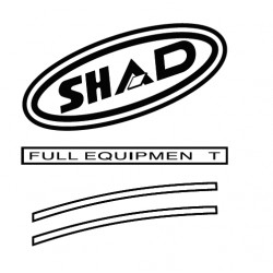 Stickers SHAD D1B43ETR Rosu for SH43 Stickers SHAD D1B43ETR Rosu for SH43