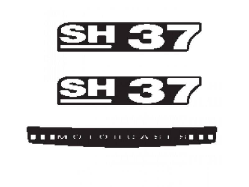 Stickers SHAD D1B371ETR for SH37
