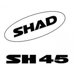 Stickers SHAD D1B451ETR Alb for SH45 Stickers SHAD D1B451ETR Alb for SH45