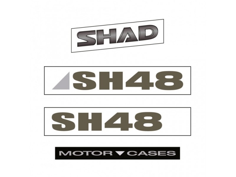 Stickers SHAD D1B482ETR for SH48 Stickers SHAD D1B482ETR for SH48