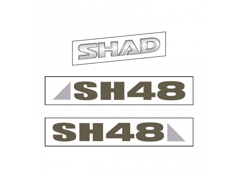 Stickers SHAD D1B481ETR for SH48 Stickers SHAD D1B481ETR for SH48
