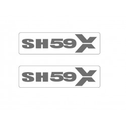 Stickers SHAD D1B59ETR for SH59X Stickers SHAD D1B59ETR for SH59X