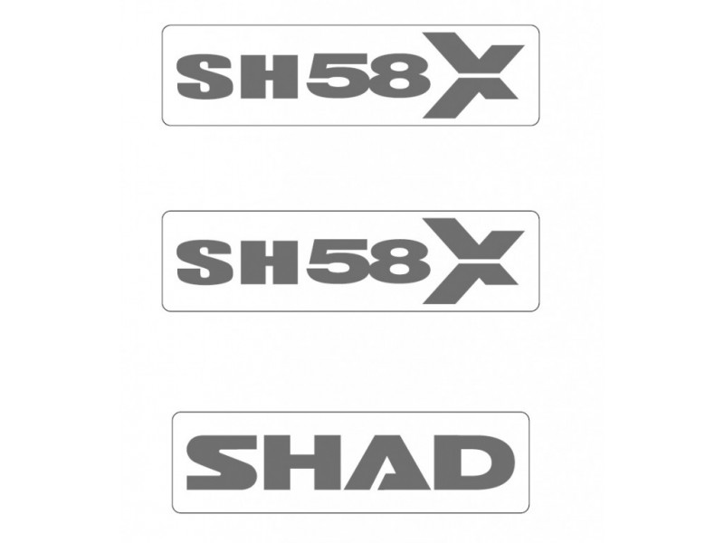Stickers SHAD D1B58ETR for SH58X Stickers SHAD D1B58ETR for SH58X