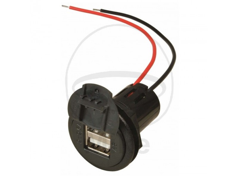 Priza USB JMT 50224 M + S with cover Priza USB JMT 50224 M + S with cover