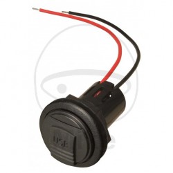Priza USB JMT 50224 M + S with cover Priza USB JMT 50224 M + S with cover