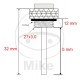 Oil temperature gauge JMT Oil temperature gauge JMT
