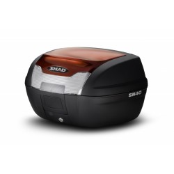 Top case cu capac colorat SHAD SH40 Rosu Top case cu capac colorat SHAD SH40 Rosu