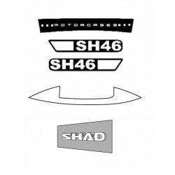 Stickers SHAD D1B461ETR for SH46 Stickers SHAD D1B461ETR for SH46