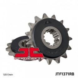 Pinion fata JT JTF 1371-15RB 15T, 525 rubber cushioned Pinion fata JT JTF 1371-15RB 15T, 525 rubber cushioned