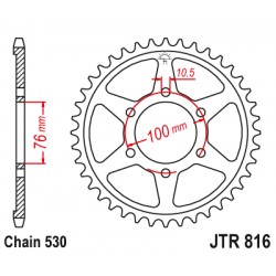 Foaie spate JT JTR 816-45 45T, 530 Foaie spate JT JTR 816-45 45T, 530